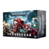 Warhammer 40,000 Armageddon con Blood Angels y Orks en Ecuador.