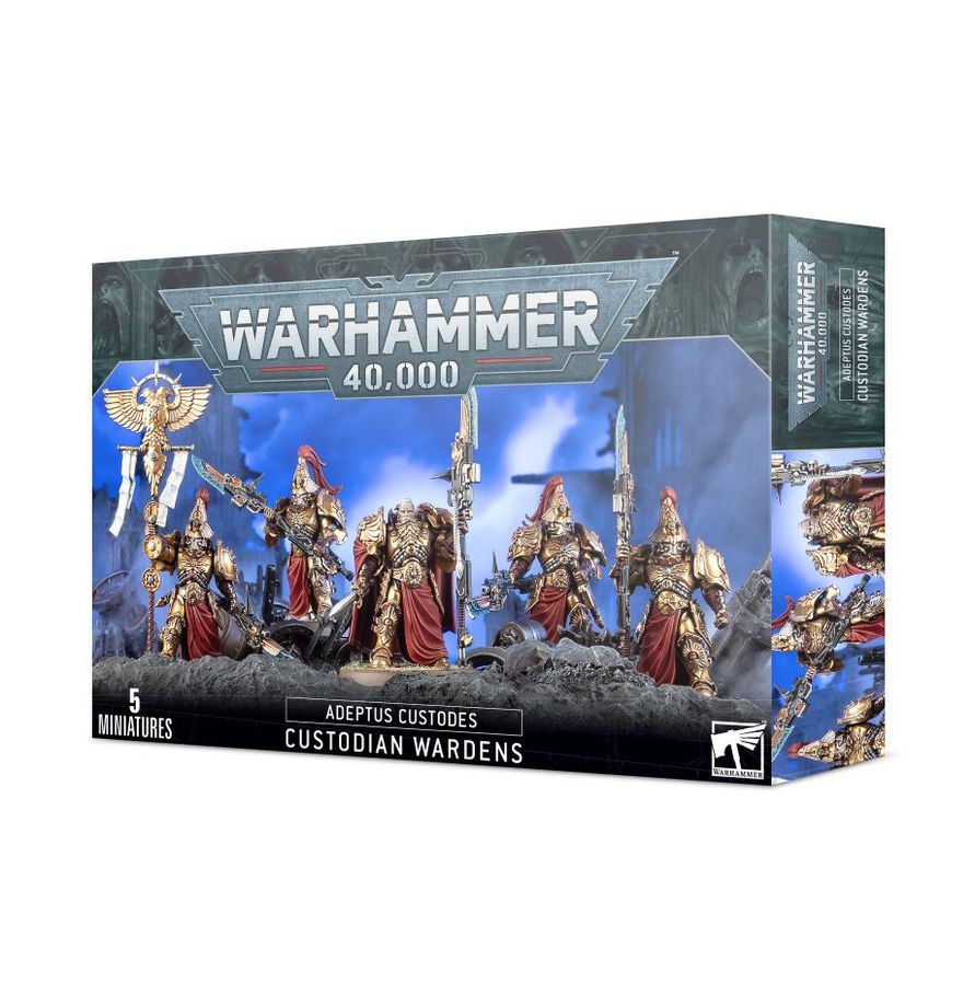 Adeptus Custodes Custodian Wardens Games Workshop Ecuador.