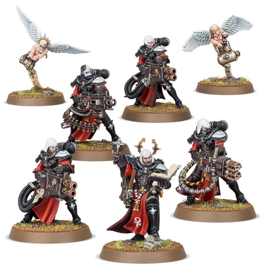 Warhammer 40K Adepta Sororitas Retributor Squad - Imagen 2