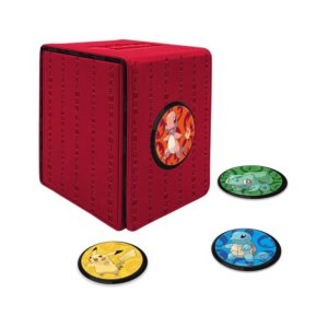 Deck Box premium Pokémon Kanto para más de 100 cartas.
