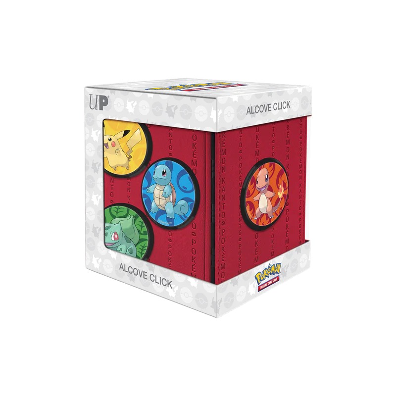Deck Box oficial Pokémon Kanto Ultra PRO.