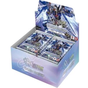 GUNDAM CARD GAME Freedom Ascension GD05 Booster Pack Display.