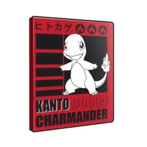 Álbum Pokémon TCG Charmander para 180 cartas.