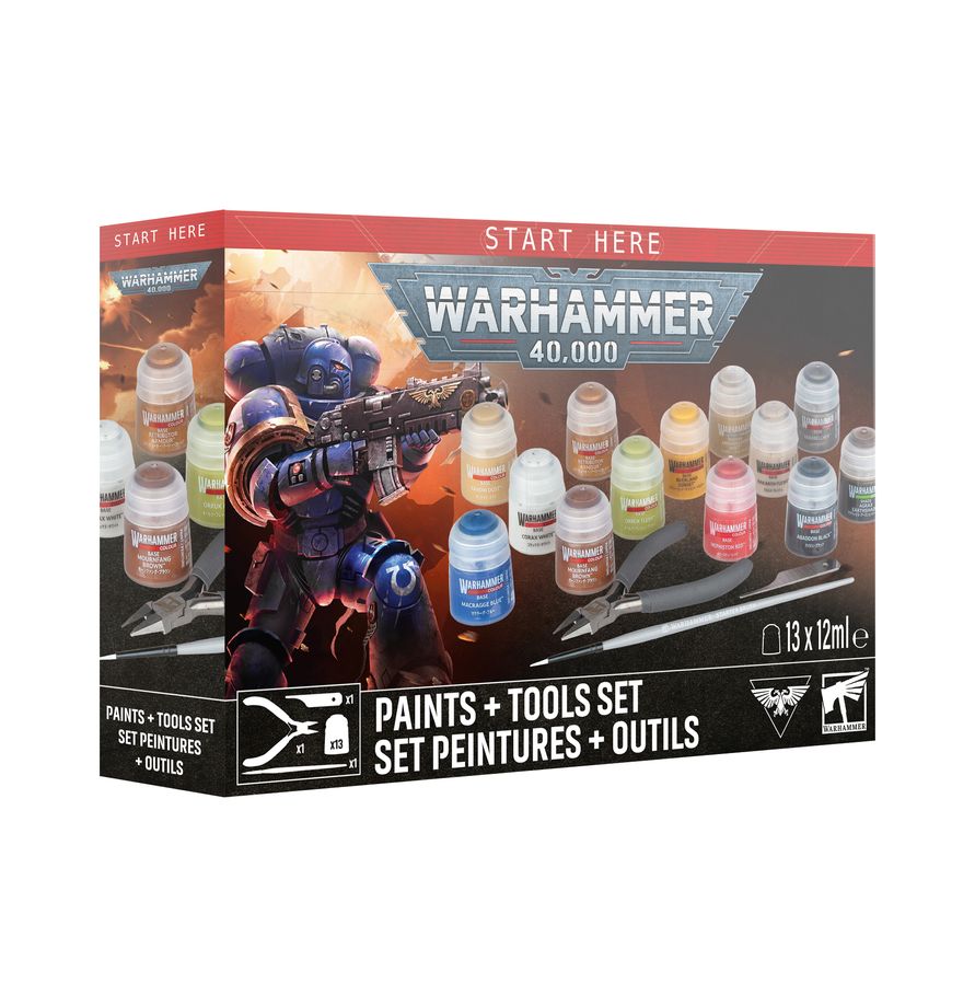 Warhammer 40,000 Paints + Tools Set 2026 en Ecuador.