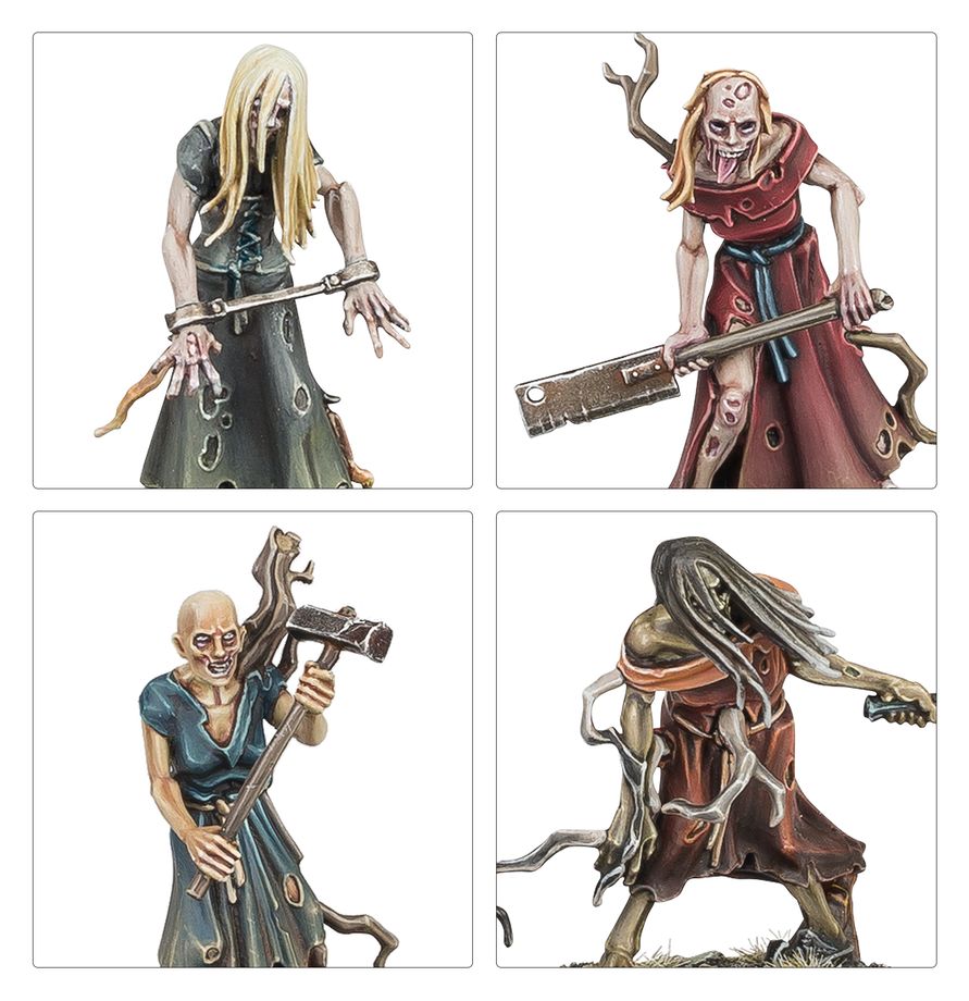Deadwalker Zombies Warhammer Age of Sigmar en Ecuador. Soulblight Gravelords caja de 20 Zombies.