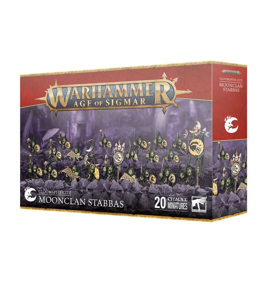 Gloomspite Gitz Moonclan Stabbas Games Workshop.