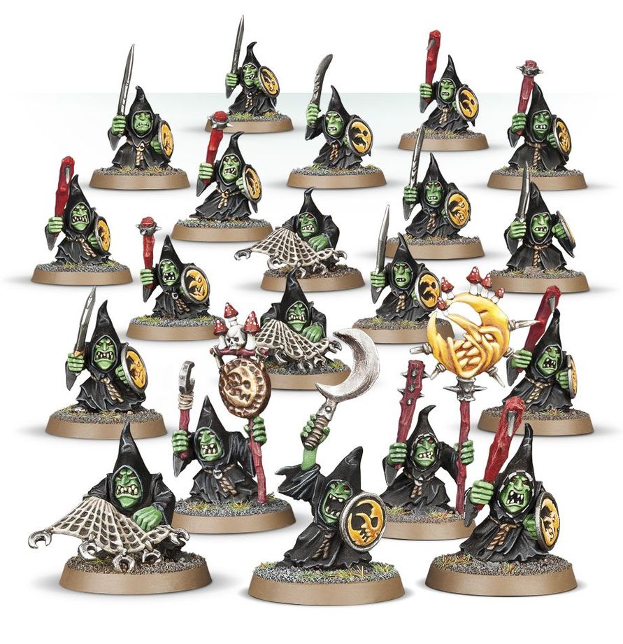 Warhammer AOS Gloomspite Gitz Moonclan Stabbas. - Imagen 2