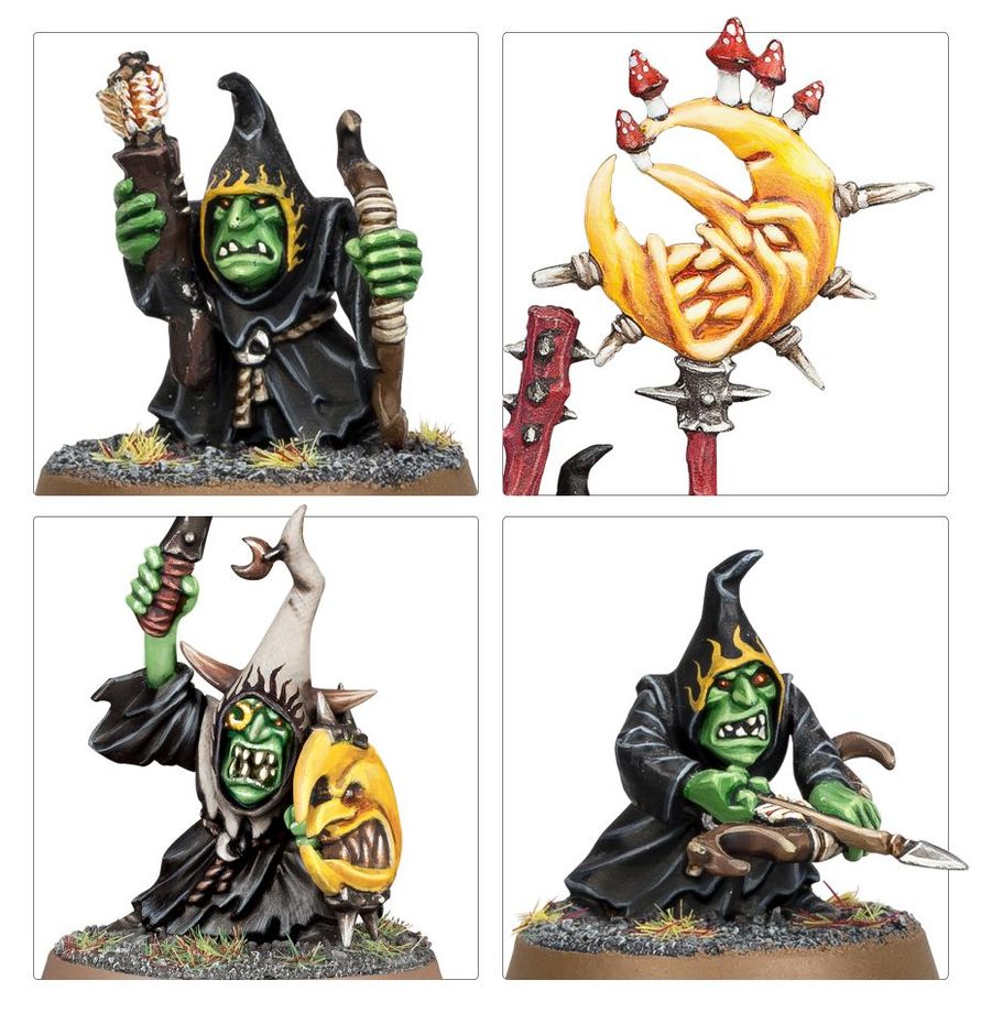 Warhammer AOS Gloomspite Gitz Moonclan Stabbas. - Imagen 4