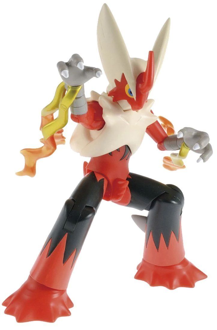 Pokémon Plamo Mega Blaziken. - Imagen 3